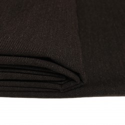 Wełna ciemnobrązowa twill WV0176