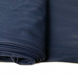 materiał syntetyczny siatka granatowa PL1131