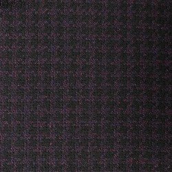 tkanina wełniana tweed czarno fioletowy