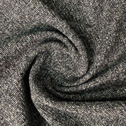 wełna tweed czarno-biały...
