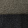 wełna-bawełna twill szaro-brązowy WV0403