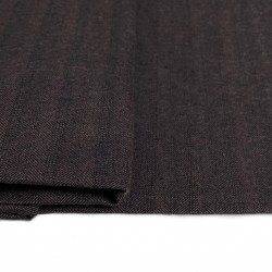 twill bawełniany brązowy w jodełkę CO0607