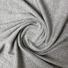 materiał dzianina jersey bawełniany szary melanż