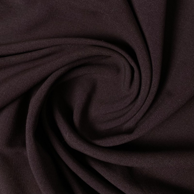 twill poliester-wiskoza bordowy PL1290