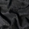 twill bawełniany granatowy w koła CO1307
