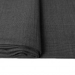 Wełna garniturowa szara w drobne wzorki WV1445