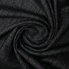 materiał tkanina bawełniana z siateczką czarna