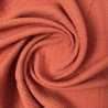 materiał tkanina bawełniana strukturalna czerwona