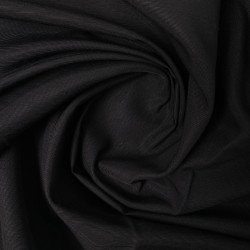 materiał tkanina bawełniana rypsowa czarna