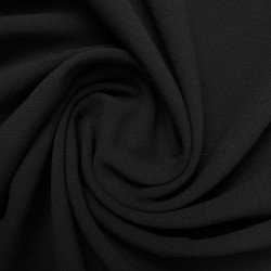materiał tkanina poliestrowo bawełniana czarna