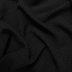 materiał tkanina poliestrowa czarna