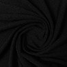 materiał tkanina krepa poliestrowa czarna