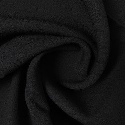 materiał tkanina wiskozowa czarna
