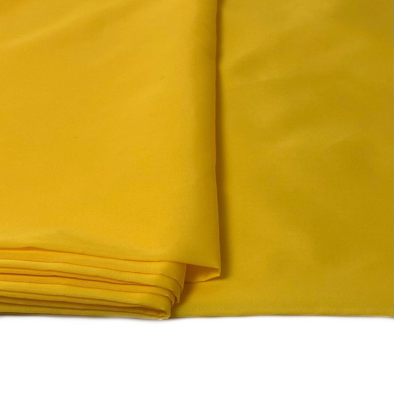 materiał tkanina poliestrowa żółta