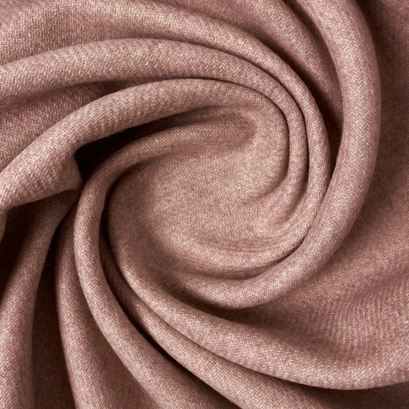 Wełna tweed płaszczowa pudrowo-różowa WV1849