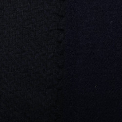 wełna tweed granatowy w jodełkę WV1851