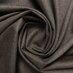 materiał tkanina garniturowa wełniana brązowa
