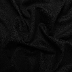materiał tkanina garniturowa wełniana czarna