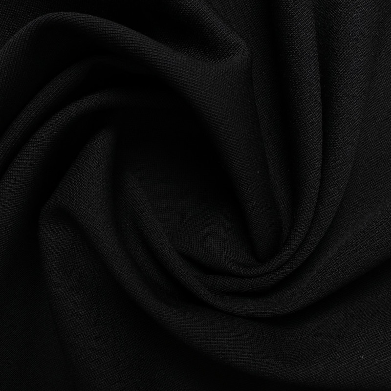 wełna twill czarna WV1996