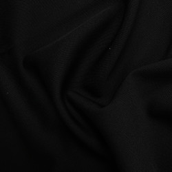 wełna twill czarna WV1996