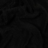dzianina polar baranek czarna PL2079
