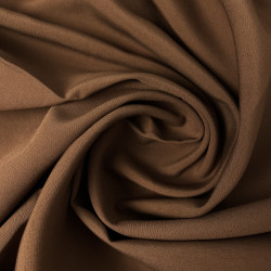 twill wiskozowy brązowy VI2098
