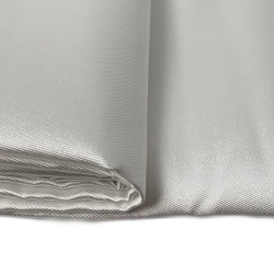 tafta twill syntetyczny satynowy biały PL2194