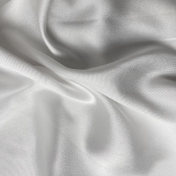 twill syntetyczny satynowy biały PL2194