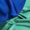 satyna dwustronna turkusowo niebieska PL2217