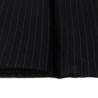 twill wiskozowy granatowy w paski VI2232