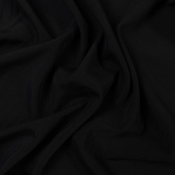 twill wiskozowy czarny VI2336