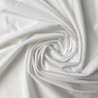 Jersey bawełniany biały - naturalny materiał na bluzki