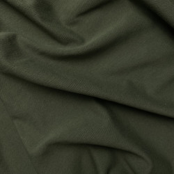 dzianina jersey bawełniany zielony CO2421