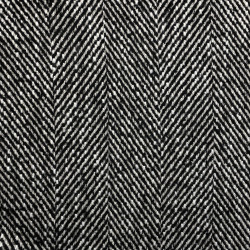 tweed płaszczowy w czarno-białą jodełkę WV2617