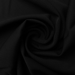 Wełna 100% czarna - materiał na garnitury premium