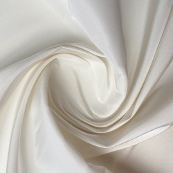 Tafta jedwab 100% - gruba tafta jedwabna biała