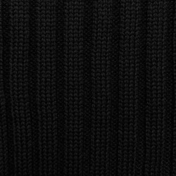 dzianina wełniana czarna WV2657