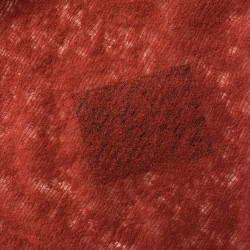 dzianina wełniana ażurowa czerwona WV2658