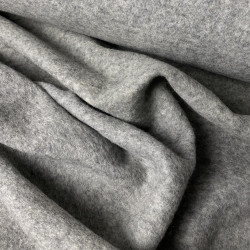 dzianina wełniana filcowa jasno szara WV2682