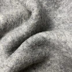 dzianina wełniana filcowa jasno szara WV2682