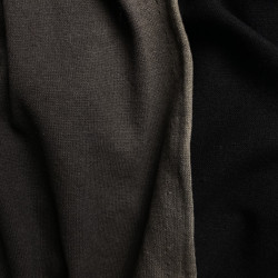 dzianina wełniana z gradientem czarny-szaro beżowy WV2676