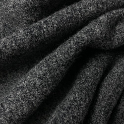 dzianina wełniana płaszczowa szary melanż WV2665