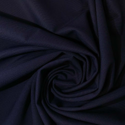 Tkanina garniturowa wełniana granatowa