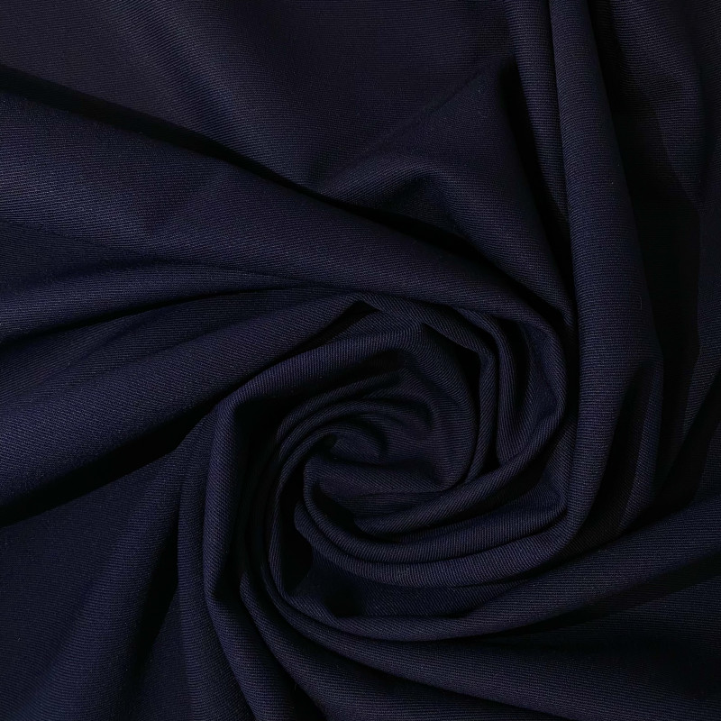 Tkanina garniturowa wełniana granatowa