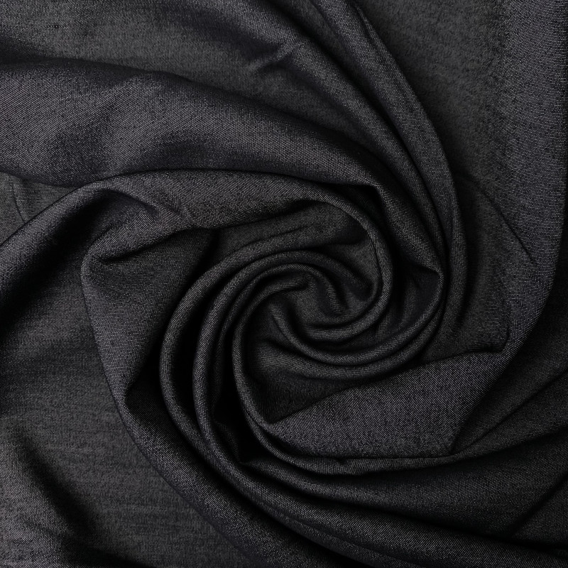 cienki jeans bawełna-poliester czarny CO2699