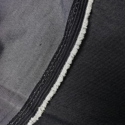 cienki jeans bawełna-poliester czarny CO2699