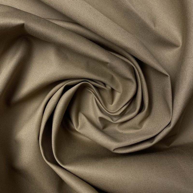 twill poliester-bawełna beżowy PL2717