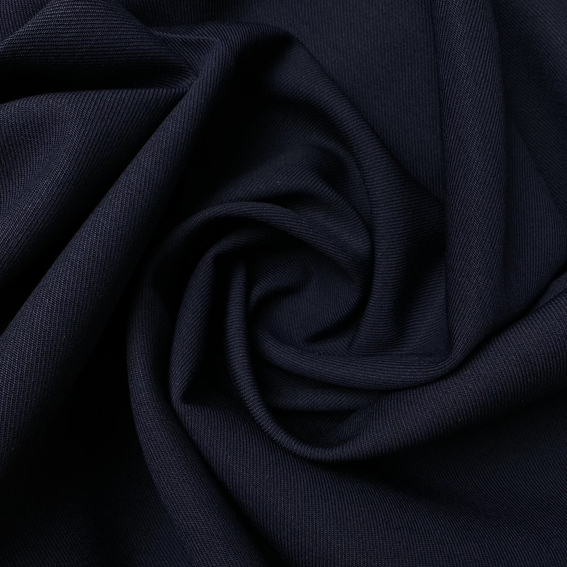 twill wełniany granatowy WV2718