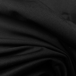 twill bawełniany czarny z połyskiem CO2721